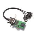 Moxa CP-104EL-A-DB25M 4 Port PCIe Board, w/ DB25M Cable,RS-232